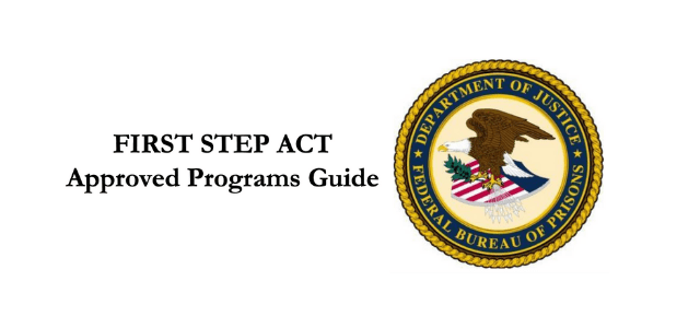 federal bop first step act approved programs guide houses fo healing recidivism