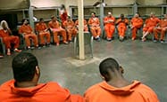 prisoners in a circle san quentin